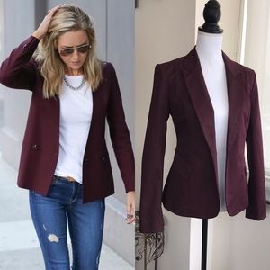 Victoria’s Secret burgundy blazer